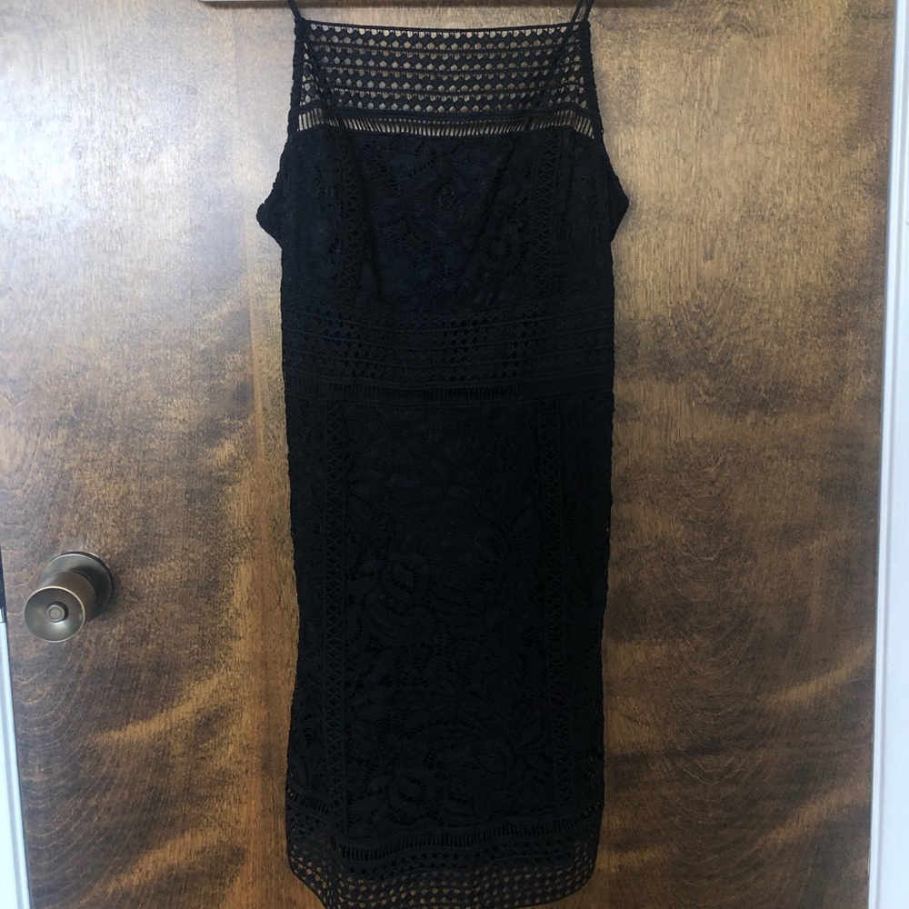 Topshop Petite Black Cocktail dress